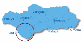 villages blancs andalousie : province cadix