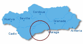 villages blancs andalousie : province malaga